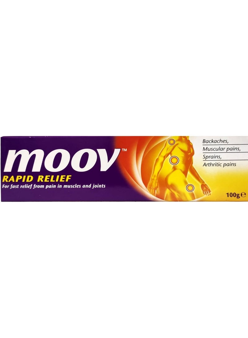 Moov Fast Relief From Pain In Muscles And Joints Ointment 100 G